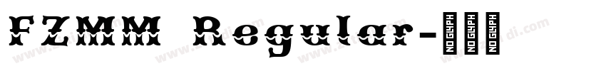 FZMM Regular字体转换 FZMM Regular字体转换